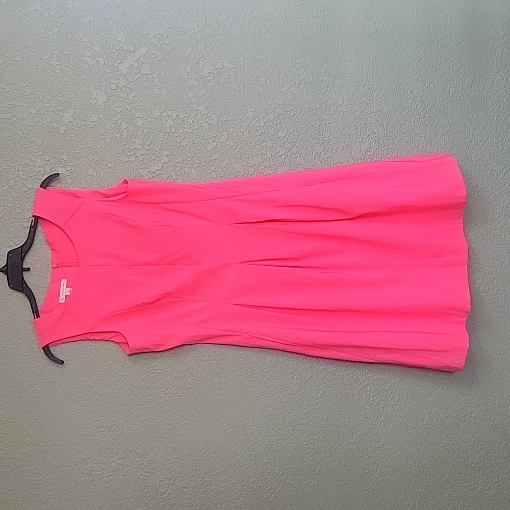 Pink skater style dress